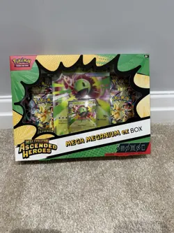 Pokemon TCG: Mega Evolution Ascended Heroes |Mega Feraligatr EX Box NEW + SEALED - Image 1