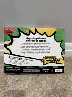 Pokemon TCG: Mega Evolution Ascended Heroes |Mega Feraligatr EX Box NEW + SEALED - Image 2