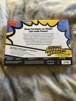 4x Pokemon TCG Mega Evolution—Ascended Heroes Mega Feraligatr ex Box Unopened - Image 2
