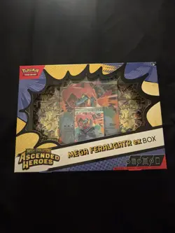 4x Pokemon TCG Mega Evolution—Ascended Heroes Mega Feraligatr ex Box Unopened - Image 3
