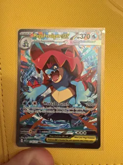 Mega Feraligatr ex 274/217 Ascended Heroes SIR Pokemon TCG NM - Image 2