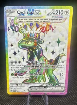 Cyclizar ex 228/191 Full Art Surging Sparks Pokemon Card - Image 1