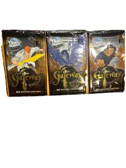 Yu Yu Hakusho Ghost Files TCG Gateway 10 Card Booster Packs 2004 NEW! 3 Pack Lot - Image 1