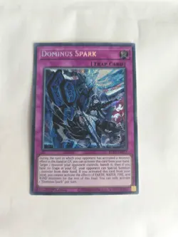 Konami Yu-Gi-Oh! Dominus Spark BLZD-EN077 1st Edition Foil Blazing Dominion - Image 2