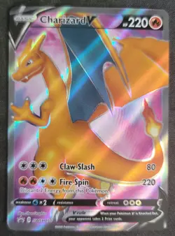 Charizard V SWSH050 Pokemon TCG SWSH: Black Star Promo NM - Image 1