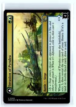FOIL Invasion of Pyrulea March of the Machine - MTG Magic the Gathering Card - Image 1