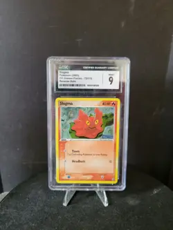 CGC 9 MT Natu, Slugma, Pineco, Unseen Forces Reverse Holo STAMPED Pokemon Cards - Image 4