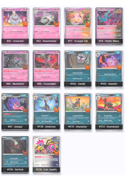 Pokemon Cards TRICK or TRADE 2024 Halloween 30/30 Cards (Full Set) NEW - MINT - Image 4
