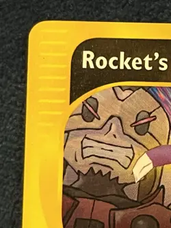 POKEMON PROMO CARD - BEST OF GAME - #5 ROCKET'S SNEASEL - WINNER RARE VINTAGE - Image 2