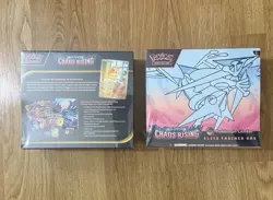 2x Pokemon Center Mega Evolution Chaos Rising Elite Trainer Box ETB Sealed - Image 2