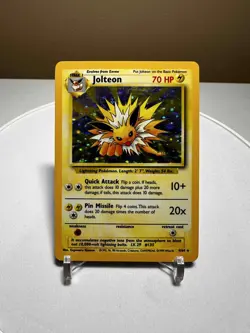 Pokemon TCG Jolteon Jungle 4/64 Holo Unlimited Rare - Vintage WOTC - LP+ - Image 1