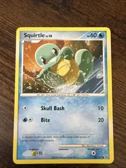 Pokemon Squirtle TCG Platinum Card 96/127 Regular Common - Image 1