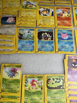 Pokemon E Reader Cards, Lot Of 117 Non Holo Cards - Image 3