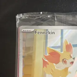 Fennekin Pokemon Center Stamped Exclusive Promo MEP 080 NM/Mint SEALED - Image 3