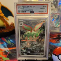 Pokemon Flygon 101/094 PSA 10 Gem Mint Phantasmal Flames English Rare Holo - Image 1