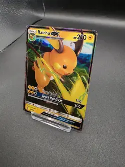 Pokemon TCG Raichu GX Hidden Fates 20/68 Holo Ultra Rare Mint Condition Card - Image 2