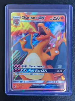 Pokemon Charizard GX 9/68 Hidden Fates & Burning Shadows 20/147 Bundle LP - Image 2