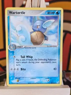 Pokemon TCG Wartortle EX Crystal Guardians 43/100 Regular Uncommon - Image 1