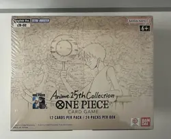 Eb-02 Anime 25th Collection One Piece Extra Booster Box Display En ENG 🇬🇧 Card - Image 1