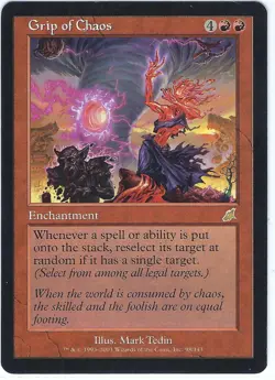 Grip of Chaos Scourge (SCG) Rare - MTG Magic the Gathering Card - Image 1