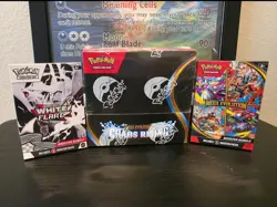 Pokemon Lot Chaos Rising Booster Box White Flare & Mega Evolution Booster Bundle - Image 1