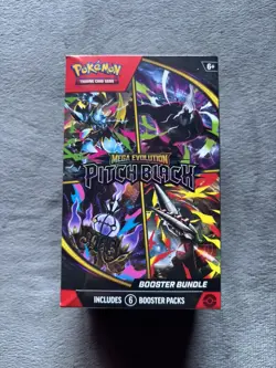 Pokemon TCG Pitch Black Booster Bundle 6 Packs Sealed - Front Dent - Image 1