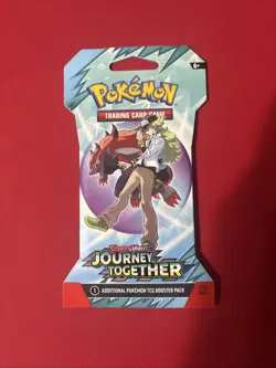 POKEMON TCG JOURNEY TOGETHER Sleeved Booster Pack Art Set New - 4 packs - Image 3