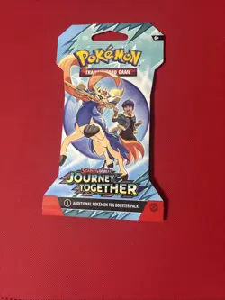 POKEMON TCG JOURNEY TOGETHER Sleeved Booster Pack Art Set New - 4 packs - Image 5