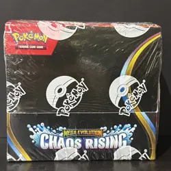 Pokemon TCG Chaos Rising Booster Box 36 Packs New & Sealed WITH PLASTIC CASE - Image 1