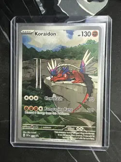 Koraidon 14 Pokemon TCG Scarlet & Violet Black Star Promo Card - Image 1