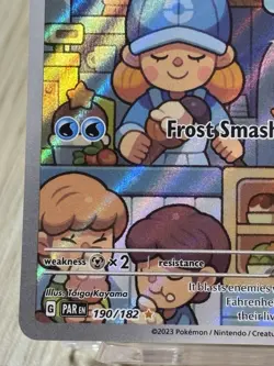 Pokemon TCG Vanillish 190/182 Paradox Rift Illus Rare Holo EN LP - Image 4