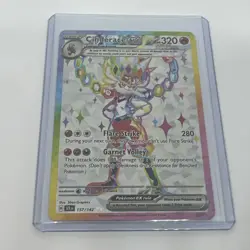 Pokemon TCG - S&V Stellar Crown - Cinderace EX Full Art Card 157/142 - Image 1