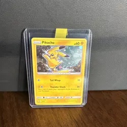 Pokemon Pikachu SM98 Black Star Promo Holo NM Rare Sun & Moon TCG 1 - Image 1
