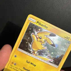 Pokemon Pikachu SM98 Black Star Promo Holo NM Rare Sun & Moon TCG 1 - Image 3