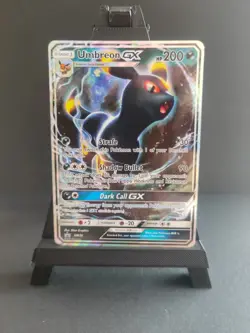 Pokemon TCG Umbreon GX Sun & Moon Black Star Promo SM36 Ultra Rare Card NM- #2 - Image 1