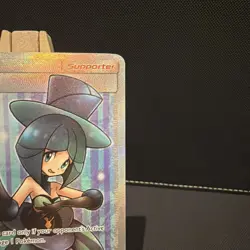 Evelyn Team Up 175/181 Pokemon TCG Card - Ultra Rare Sun & Moon Full Art SM Holo - Image 3