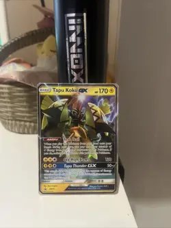 Tapu Koko GX SM33 Holo MP Pokemon Card 2017 Black Star Promo - Image 1