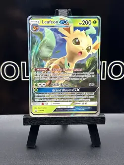 Leafeon GX SM146 Sm Holo Sun & Moon Black Star Promo Pokemon Card - Image 2
