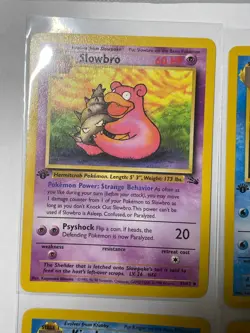 Pokemon Fossil Uncommon Lot 9 Cards Mostly 1st Edition WOTC Vintage LP - Image 2