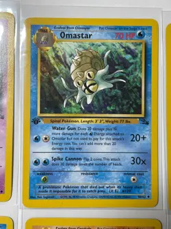 Pokemon Fossil Uncommon Lot 9 Cards Mostly 1st Edition WOTC Vintage LP - Image 3