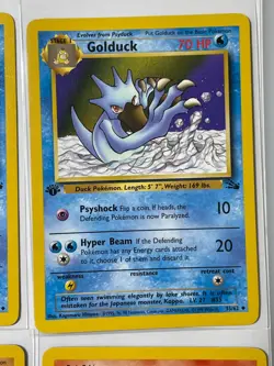 Pokemon Fossil Uncommon Lot 9 Cards Mostly 1st Edition WOTC Vintage LP - Image 4