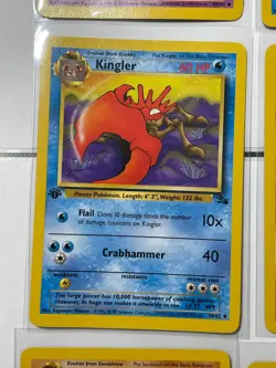 Pokemon Fossil Uncommon Lot 9 Cards Mostly 1st Edition WOTC Vintage LP - Image 5