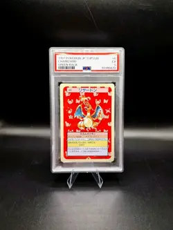📈 PSA Graded 5 💎 Topsun Charizard 1997 💚 Green Back Vintage Japanese Pokemon - Image 2