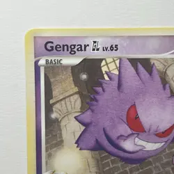 Pokemon TCG Gengar GL 40/111 Rising Rivals 2009 Un Common Non Holo Card LP+ - Image 2