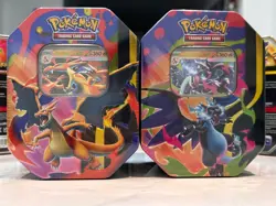 💥Pokemon TCG: Mega Charizard ex Tins X + Y Sealed and Pristine| Set of 2💥 - Image 2