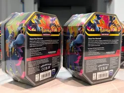 💥Pokemon TCG: Mega Charizard ex Tins X + Y Sealed and Pristine| Set of 2💥 - Image 4