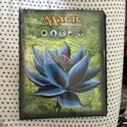 Small Magic The Gathering Lot Cards And Binder - Image 1