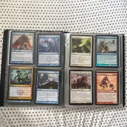 Small Magic The Gathering Lot Cards And Binder - Image 4