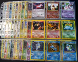 Lot of 90 ALL HOLO Vintage Pokemon Card Binder Collection - Image 1