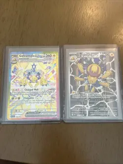 Pokemon TCG Galvantula Cards IR SIR Lot of 2. Surging Sparks and White Flare NM - Image 1